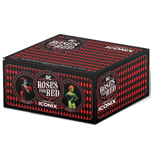 Heroclix Iconix DC Harley Quinn Roses for Red