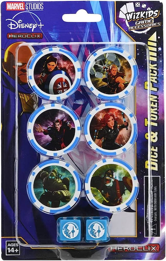 HeroClix Dice & Token Pack Marvel: Marvel Studios Disney Plus
