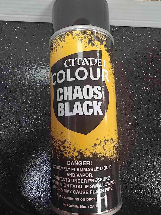 Citadel Chaos Black Model Spray Paint