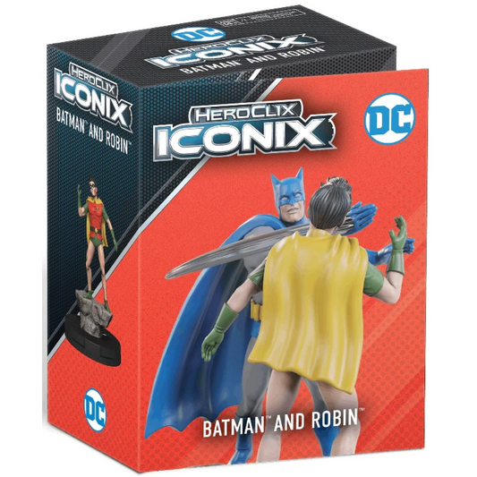 Heroclix Iconix DC Batman and Robin