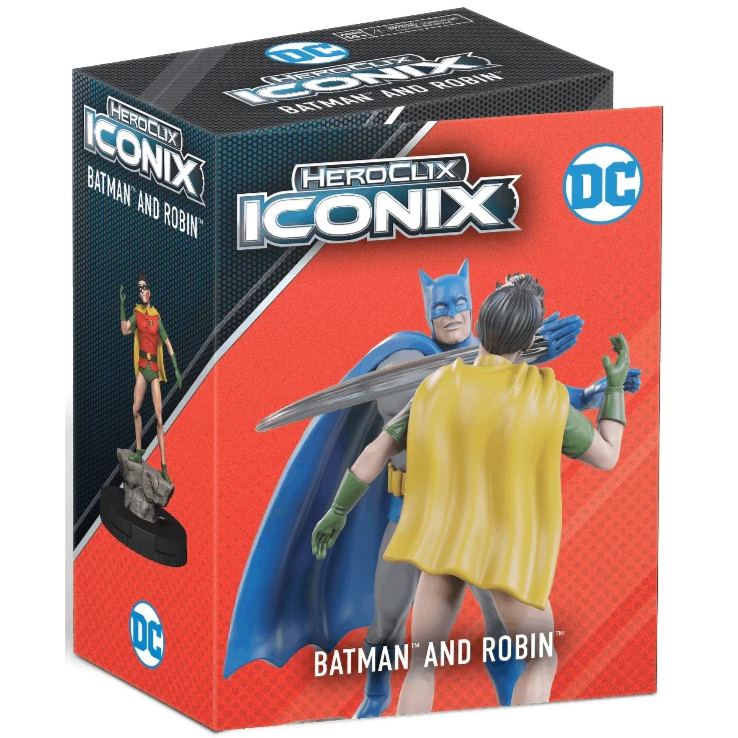 Heroclix Iconix DC Batman and Robin