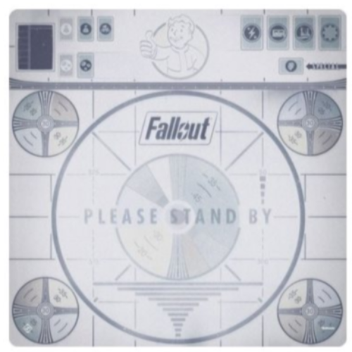 Fallout Playmat Please Stand By