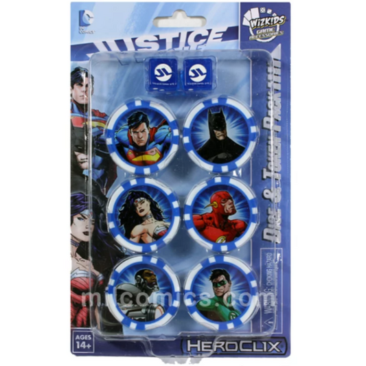 Heroclix Dice and Token pack DC Trinity war
