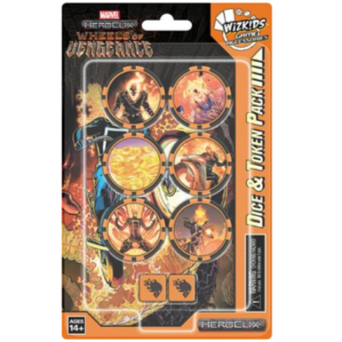 Heroclix Dice & Token Pack Marvel Wheels of Vengeance