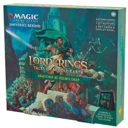 Magic the gathering: Lord of the rings battle for middle earth: scene boxes