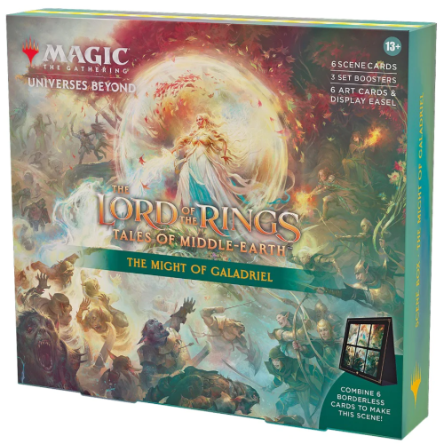 Magic the gathering: Lord of the rings battle for middle earth: scene boxes