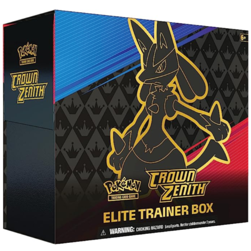Pokemon Crown Zenith elite trainer box