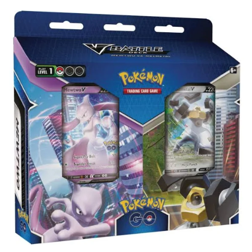 Pokemon Go V Battle Deck Mewtwo vs Melmetal