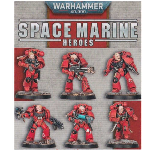 Warhammer 40,000 space marine heroes