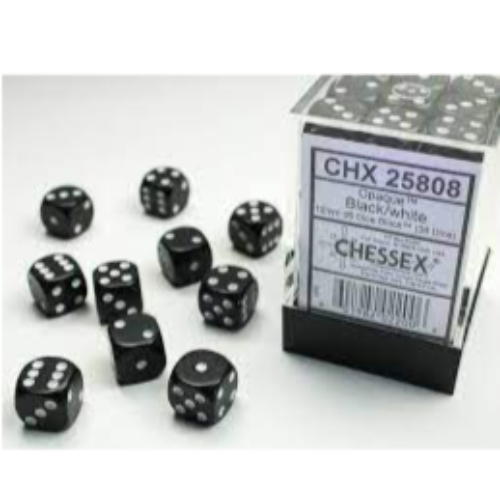 Chessex Opaque: 36D6 Dice