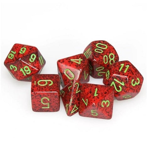 Chessex 7pc Polyhedral dice set