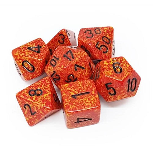 Chessex 7pc Polyhedral dice set