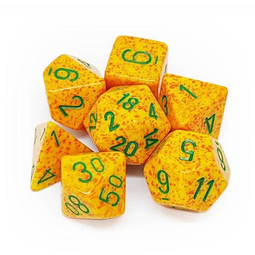 Chessex 7pc Polyhedral dice set