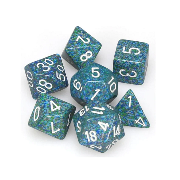 Chessex 7pc Polyhedral dice set